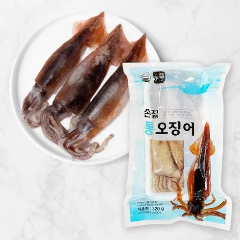 손질통오징어 특대 150g16마리 역대급! 할인 상품! 베스트9